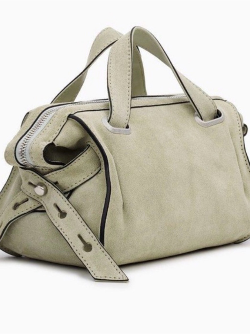 Rag & Bone small suede saga satchel bag